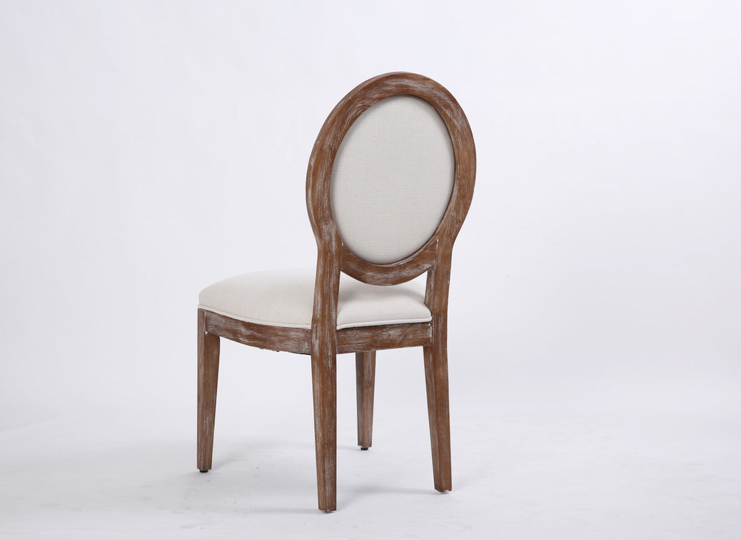 The Satine Dining Chair, round