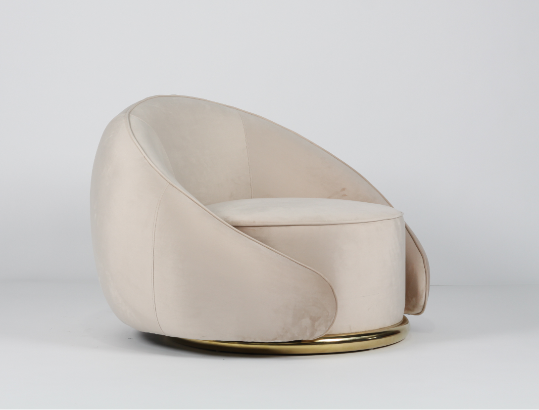 The Hibou Chair, with swivel